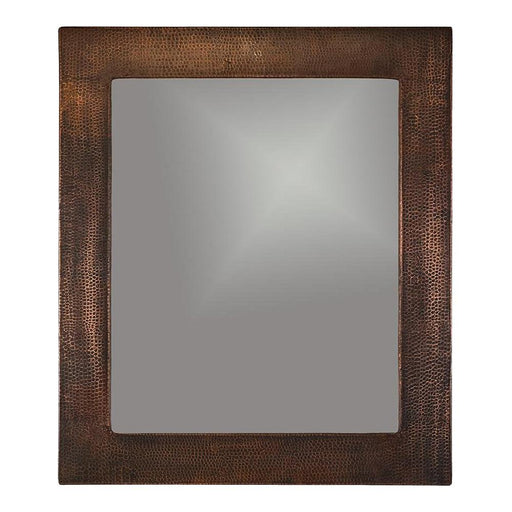 Premier Copper 36 in. Rectangle Hammered Copper Mirror - MFREC3631