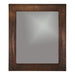 Premier Copper 36 in. Rectangle Hammered Copper Mirror - MFREC3631