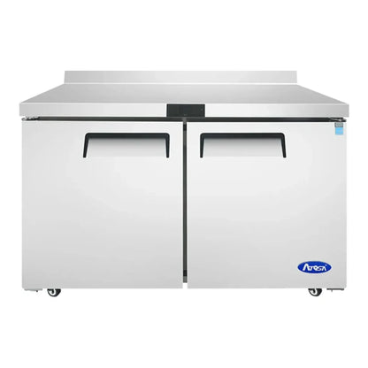 Atosa MGF8409GR 48.3" Worktop Refrigerator with Backsplash 13.4 Cu.Ft - MGF8409GR