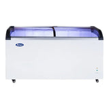 Atosa MMF9113 50.13" Angle Curved Top Chest Freezer 12 cu.ft - MMF9113