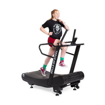 Bells Of Steel Blitz Magnetic Resistance Manual Treadmill - MN-TRDML