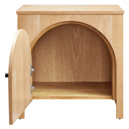 Modway furniture Appia Arched Door Nightstand - MOD-7109-OAK