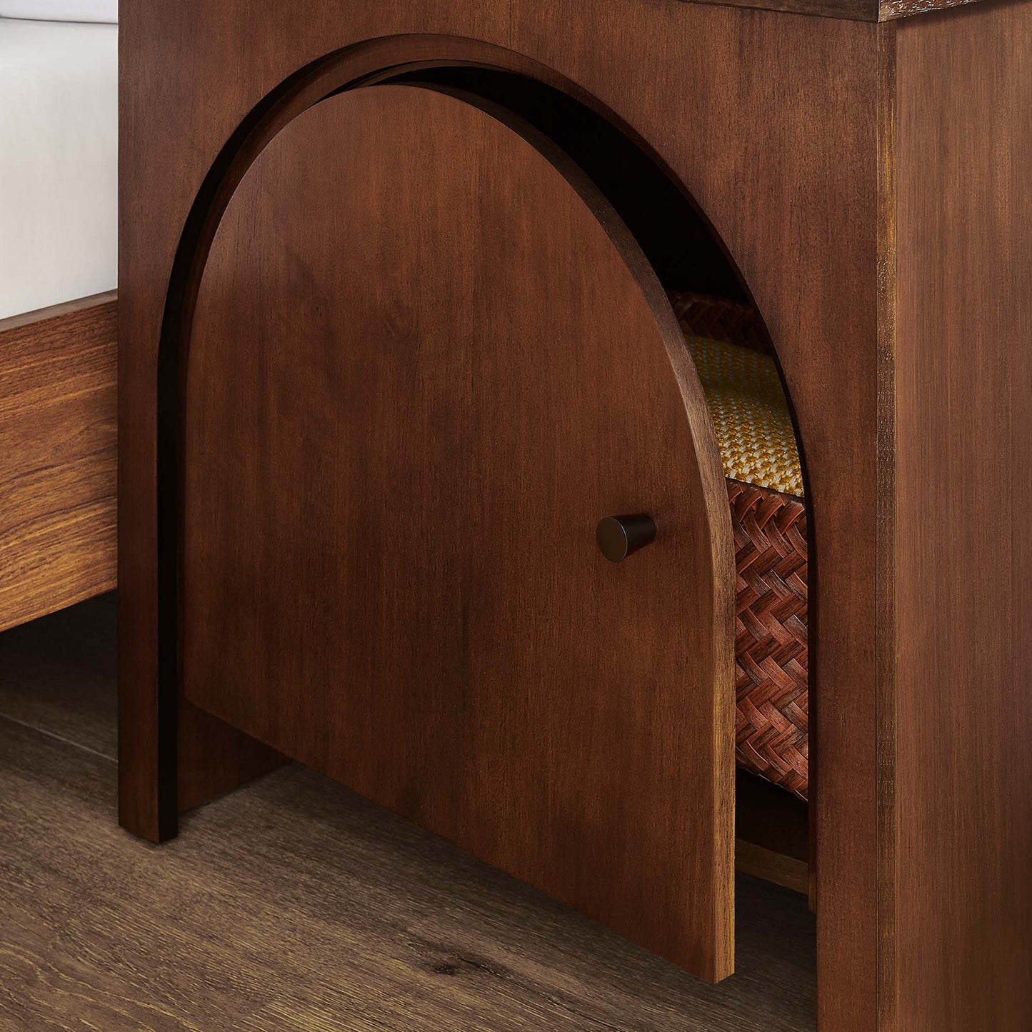 Modway furniture Appia Arched Door Nightstand - MOD-7109-OAK