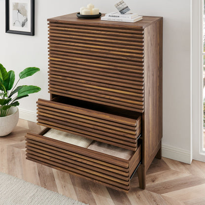 Modway Furniture Render 5-Drawer Chest - MOD-7203-WAL