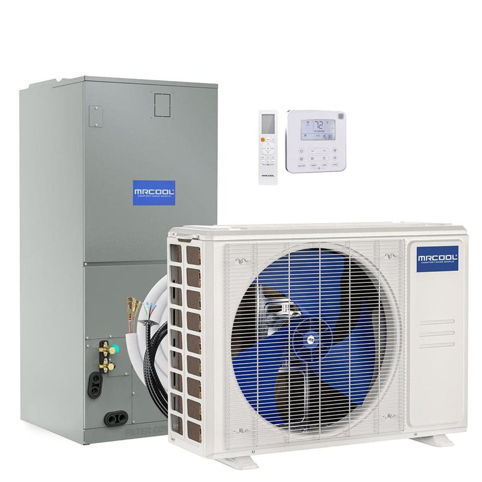 MRCOOL 30K BTU 18.5 SEER Ducted Air Handler and Condenser with 25 ft ...