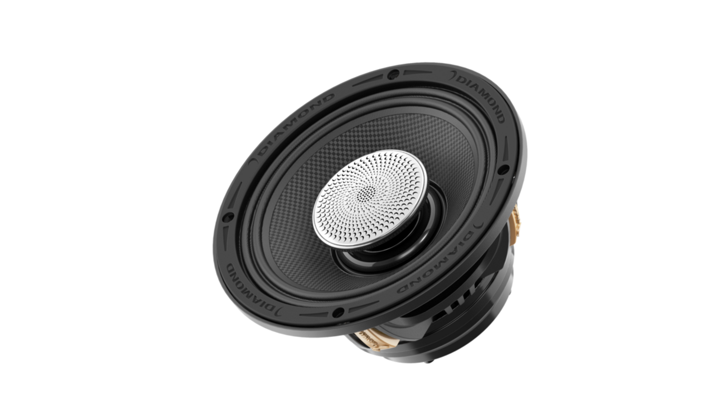 Diamond Audio 6.5" 2-WAY CO-AXIAL SHALLOW MOUNT NEO SPEAKERS (2Ω) - MS652NEO2S