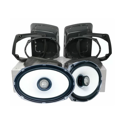 Diamond Audio 1998-2013 Harley Davidson Cut In Lid Kit with HXM69F4 (4Ω) Speakers - MSHXM694LK13