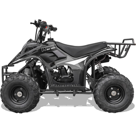 MotoTec Rex 110cc 4-Stroke Kids Gas ATV Black