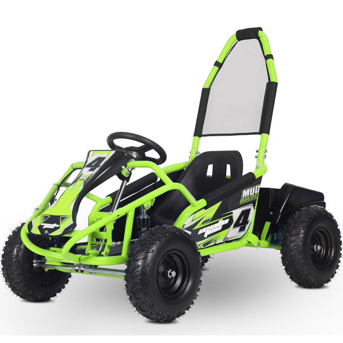 MotoTec Mud Monster 48V/12Ah 1000W Full Suspension Electric Go Kart MT-GK-Mud-1000w