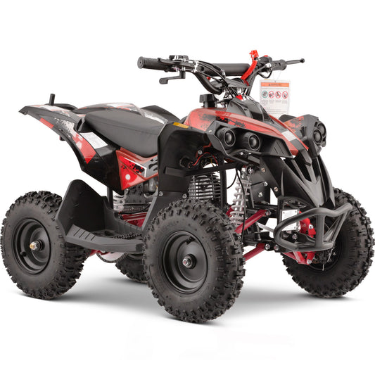 MotoTec Renegade 40cc 4-Stroke Kids Gas ATV Red