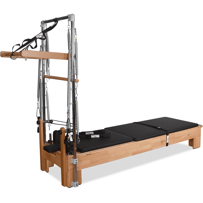 Private Pilates Premium Wood Reformer-Tower Bundle