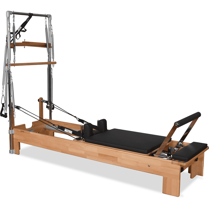 Private Pilates Premium Wood Reformer-Tower Bundle