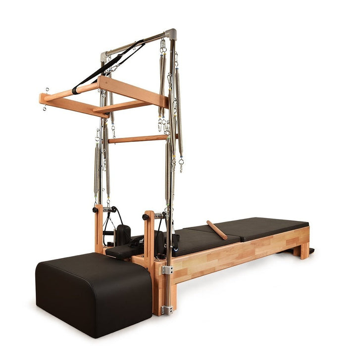 Private Pilates Premium Wood Reformer-Tower Bundle