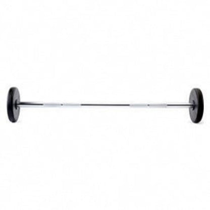 Johnson Health Tech XULT Urethane Multi-Sided Barbells - XULT Urethane Multi-Sided Barbell, Straight, Black Plus, 60 lb. - XT-060URE-BBSTM-P