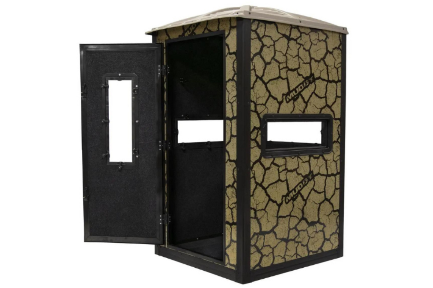 Muddy Gunner Steel Box Hunting Blind with 5 ft. Tower - MUD-BBBST1000-5C