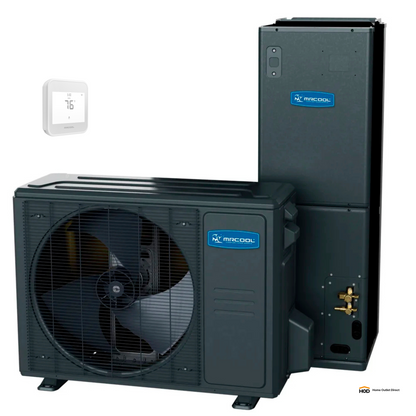 MRCOOL Universal 24K BTU, 2 Ton, 18.6 SEER2 Heat Pump Condenser and Ducted Air Handler  - UHP1824AH1824-O