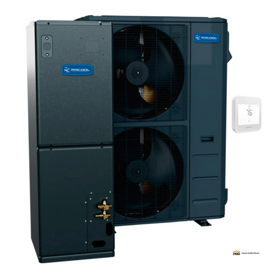 MRCOOL Universal 60K BTU, 5 Ton, 17.5 SEER2, Heat Pump Condenser and Ducted Air Handler (UHP1860AH1860-O)