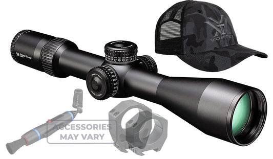 Vortex Optics Strike Eagle 5-25x56 FFP EBR-7C (MOA) Reticle Riflescope with Wearable4U Bundle