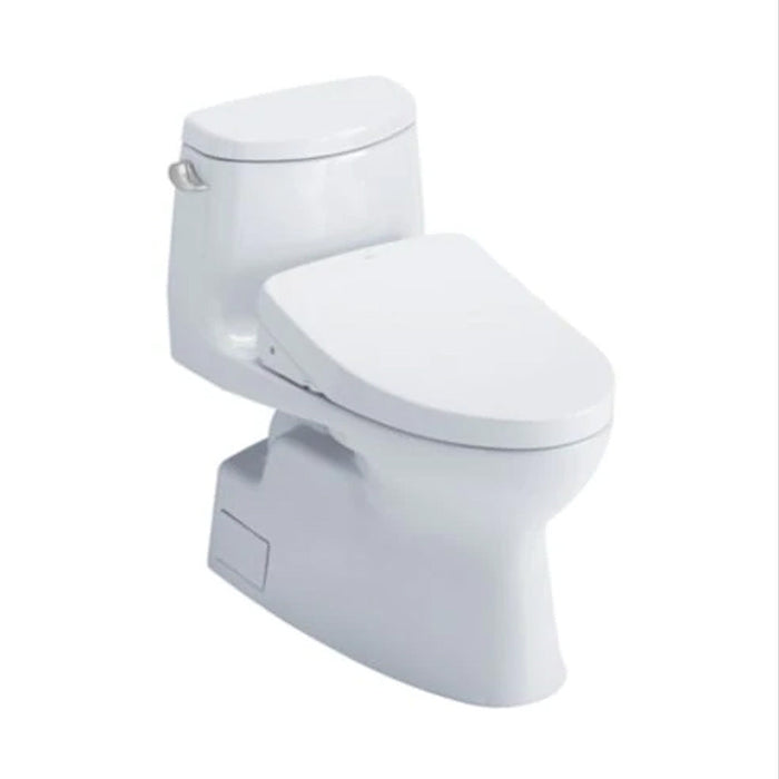 TOTO CARLYLE II WASHLET S550E ONE-PIECE TOILET 1.28 GPF MW6143056CEFGA#01 - Backyard Provider