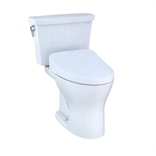 TOTO DRAKE TRANSITIONAL WASHLET+ S550E TWO-PIECE TOILET 1.28 GPF & 0.8 GPF 10" ROUGH-IN MW7483056CEMFGA.10#01