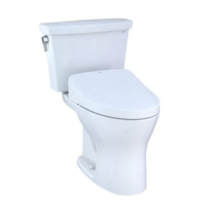 TOTO DRAKE TRANSITIONAL WASHLET+ S550E TWO-PIECE TOILET 1.28 GPF & 0.8 GPF  MW7483056CEMGA#01 - Backyard Provider