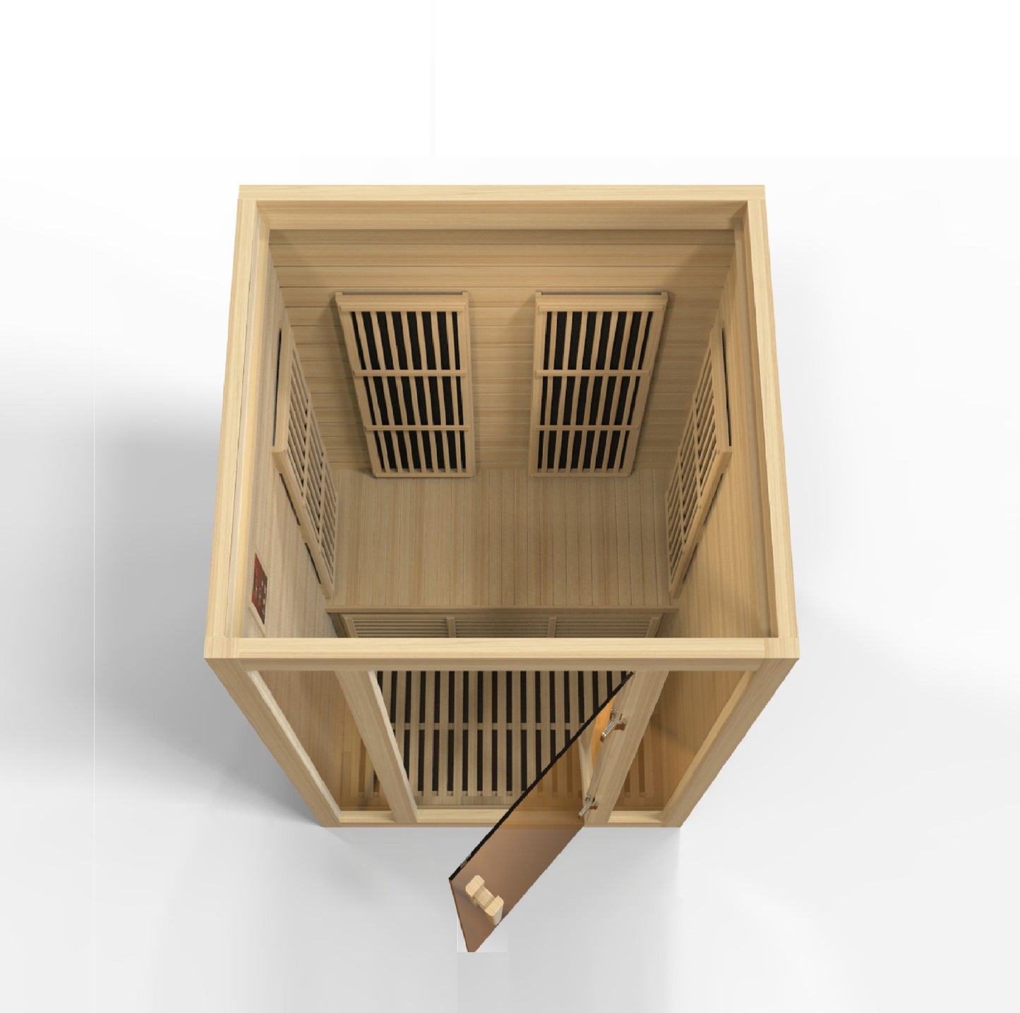 Golden Designs "Seattle" 2 Person Near Zero EMF FAR IR Sauna - MX-J206-01-ZF