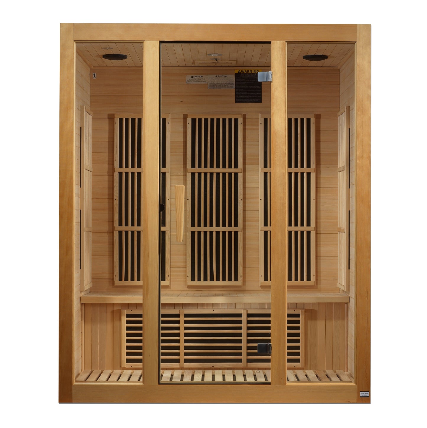 Golden Designs 3 Person Low EMF FAR IR Sauna - MX-J306-01