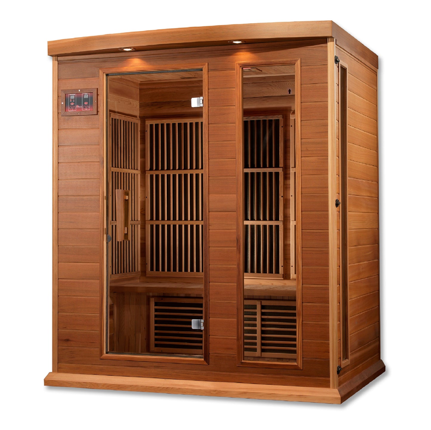 Golden Designs "Montilemar" 3 Person Near Zero EMF FAR IR Sauna  - MX-K306-01-ZF CED