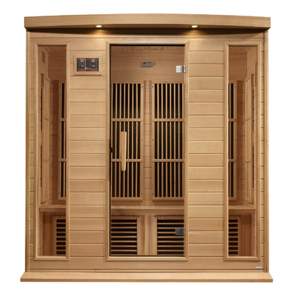 Golden Designs 4 Person Near Zero EMF FAR IR Sauna  - MX-K406-01-ZF HEM