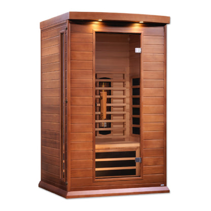 Golden Designs 2 Person Full Spectrum IR Sauna  - MX-M206-01 FS Red Cedar