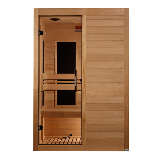 Golden Designs  2 Person Ultra Low EMF FAR IR Sauna  - MX-S206-01 ULEMF