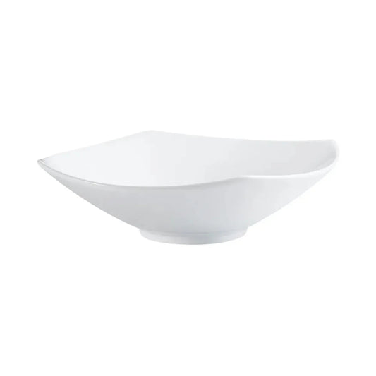 CAC China Square Shallow Bowl 1.25Qt 15" Case of 8 Pcs  MX-W15