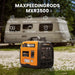 Maxpeedingrods Inverter Generator 3000W/3500W Low THD Parallel and RV Ready with CO Alert - MXR3500-CA