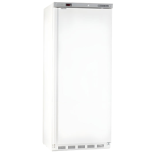 Maxx Cold Single Door Economy Reach-In Freezer, 23 cu. ft. Storage Capacity, in White - MXX-23FHC
