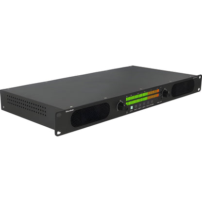 Marshall Electronics AR-AM4-BG-2 Rackmount Multichannel Analog Audio Monitor System (1 RU) -ARAM4BG2