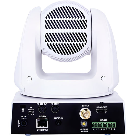 Marshall Electronics CV630-NDIW UHD 4K30 NDI|HX PTZ Camera (White) - CV630NDIW