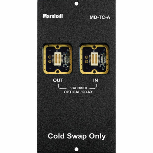 Marshall Electronics TeleCube Fiber Optic Input / Output Base Module - MDTCB