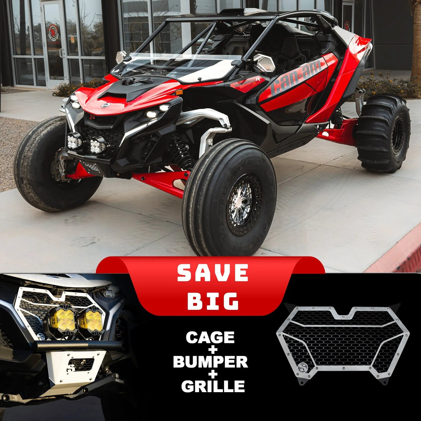 Sdr Motorsports Can-Am Maverick R 2 Seat Works Package - 810200