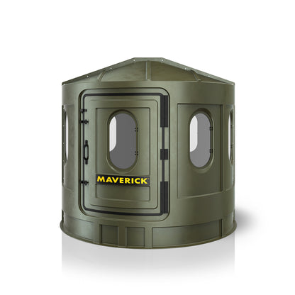 Maverick Blind Maverick XL Hunting Blind in Green with Clear Windows 00319 - FG00319