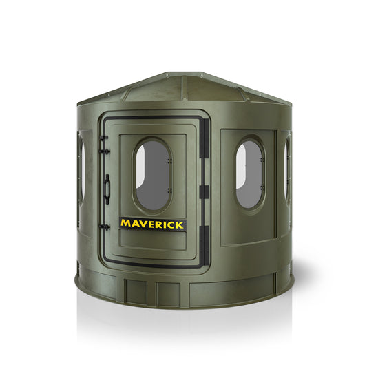 Maverick Blind Maverick XL Hunting Blind in Green with Clear Windows 00319 - FG00319