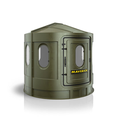 Maverick Blind Maverick XL Hunting Blind in Green with Clear Windows 00319 - FG00319