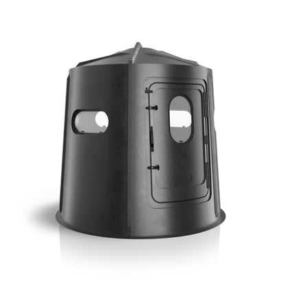 Maverick 5-Shooter GX Deer Blind in Black with Clear Windows - 00235