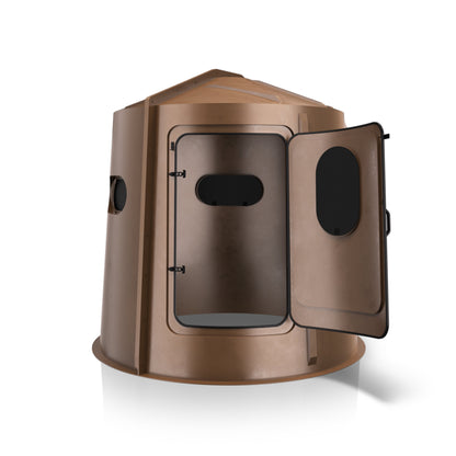 Maverick 5-Shooter GX Deer Blind in Brown with Tinted Windows - 00241