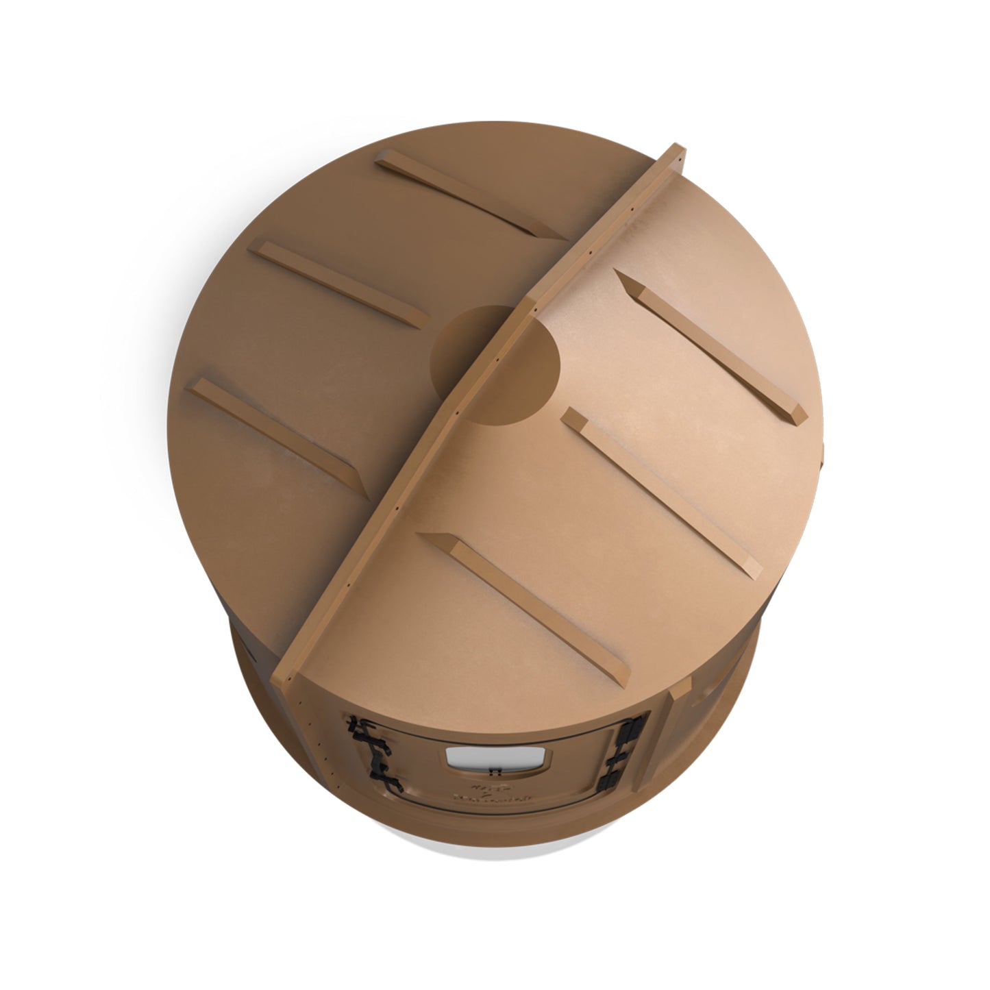 Maverick 5-Shooter GX Deer Blind in Brown with Clear Windows - 00240