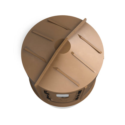 Maverick 5-Shooter GX Deer Blind in Brown with Clear Windows - 00240