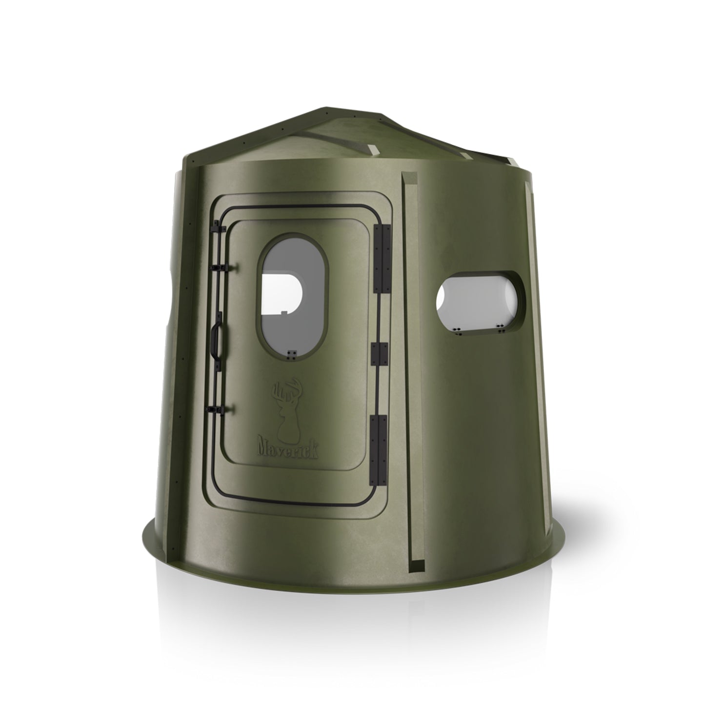 Maverick 5-Shooter GX Deer Blind in Green with Clear Windows - 00238