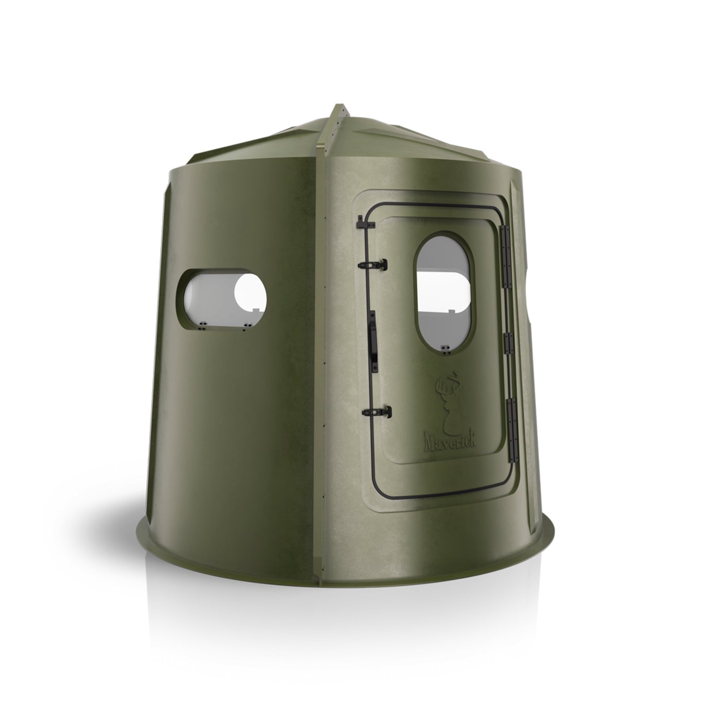 Maverick 5-Shooter GX Deer Blind in Green with Clear Windows - 00238