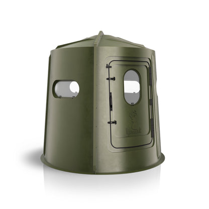 Maverick 5-Shooter GX Deer Blind in Green with Clear Windows - 00238