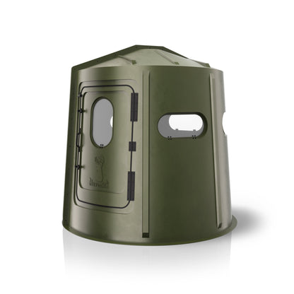 Maverick 5-Shooter GX Deer Blind in Green with Clear Windows - 00238