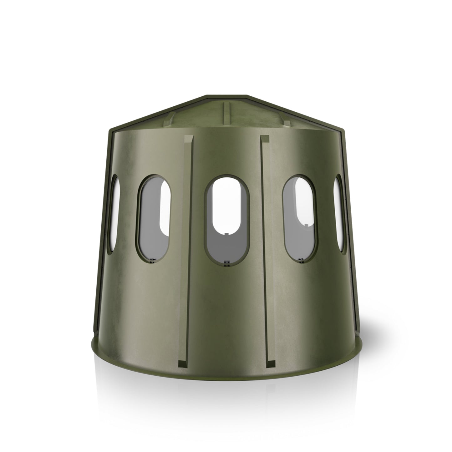 Maverick 6-Shooter Deer Hunting Blind in Green with Clear Windows - 00236